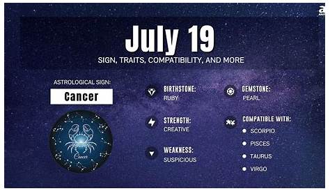 July 16 Zodiac Sign: Unveiling The Personality Traits And Characteristics